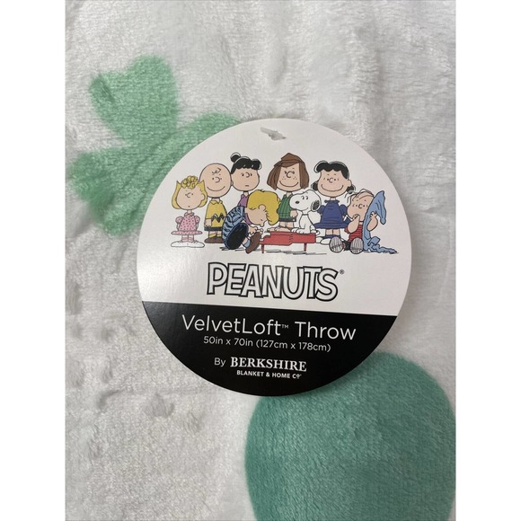 Berkshire Blanket Bedding Snoopy Woodstock St Patrick Velvetloft